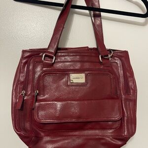 Liz Claiborne Deep Red Shoulder Bag